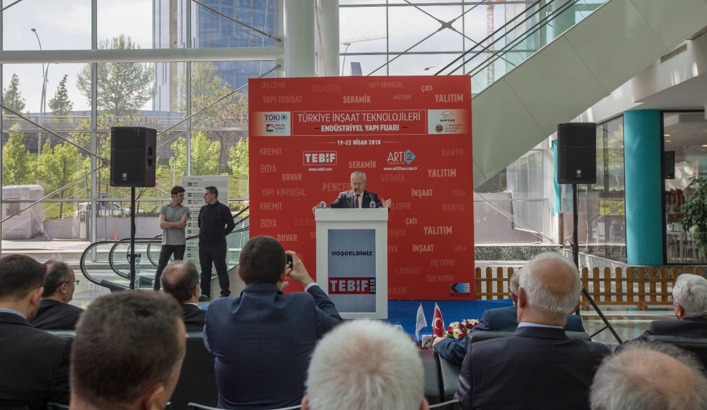 التقى TEBIF 2018 بزواره في مركز أنقرة Congresium Fair Center