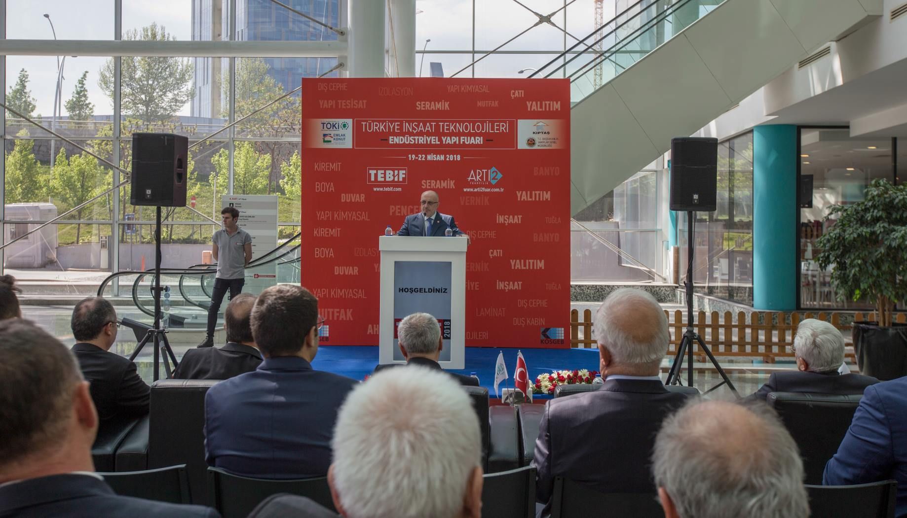 التقى TEBIF 2018 بزواره في مركز أنقرة Congresium Fair Center